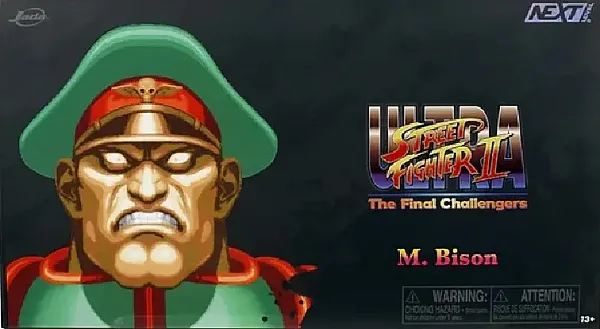 ULTRA STREET FIGHTER II: THE FINAL CHALLENGERS ACTION FIGURE 1/12 M. BISON DELUXE 15 CM